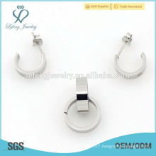 2015 my style plain silver simple sets jewelry designer hot sale